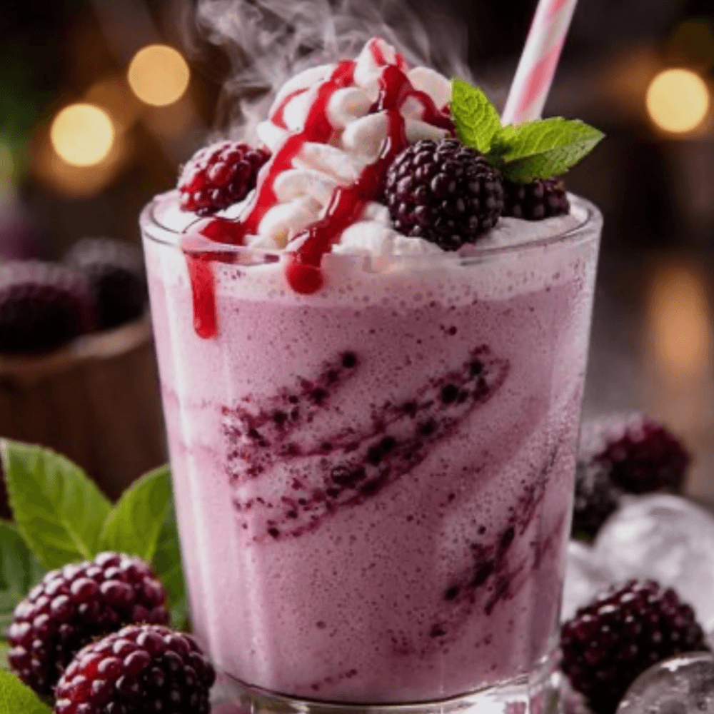 Boysenberry Milkshake
