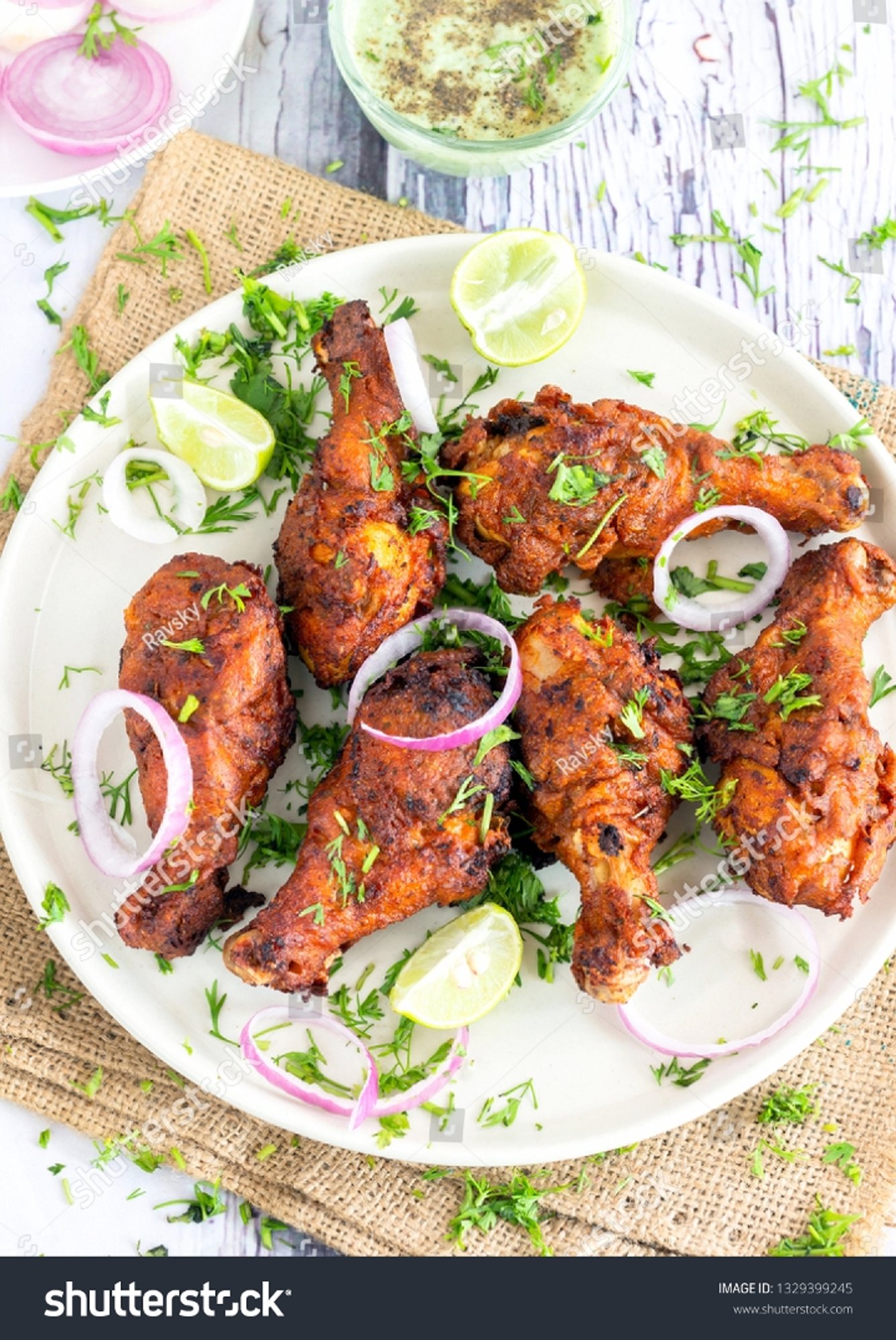 Kamli Kebab (Chicken Drumsticks - 4pcs)
