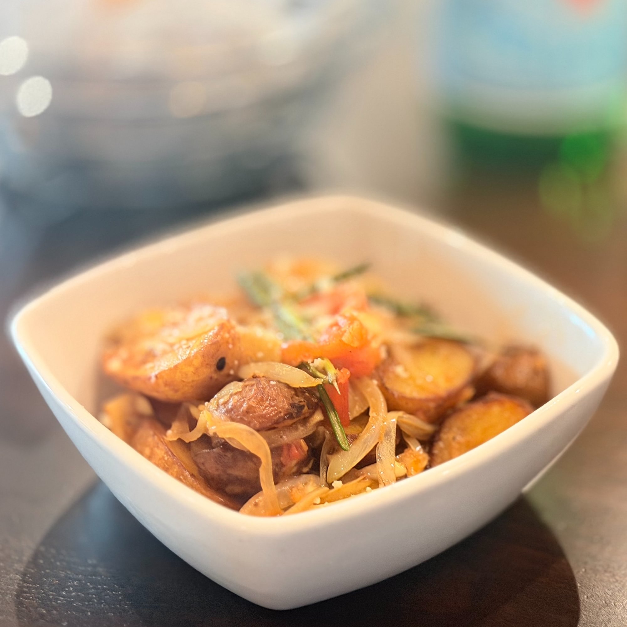 Rosemary Parm Roasted Potatoes