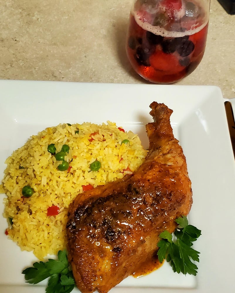 Yellow Rice Fried Chicken