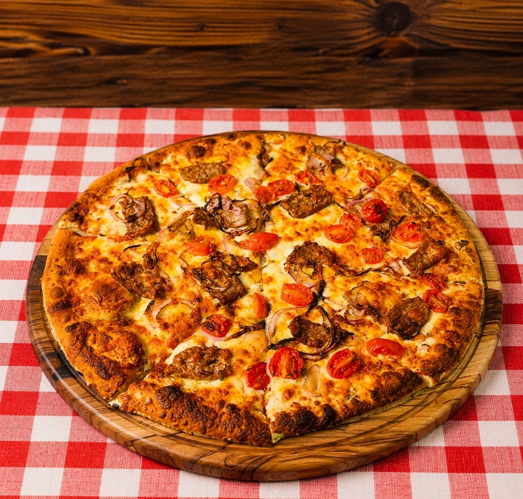Large Gyro Bomb Pizza 14 (Greek Style)