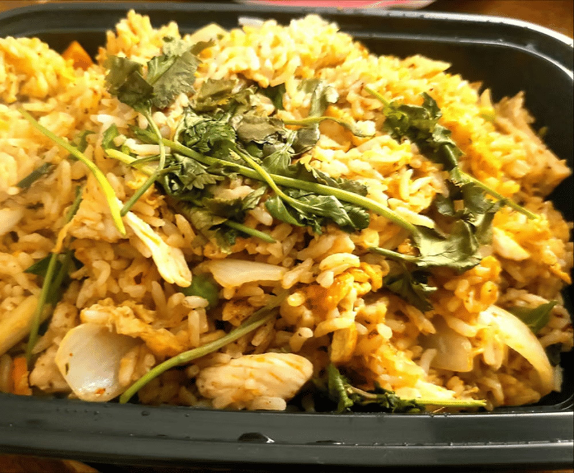 Chicken Basil Fried Rice