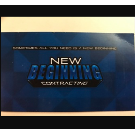 New Beginning Contracting Logo