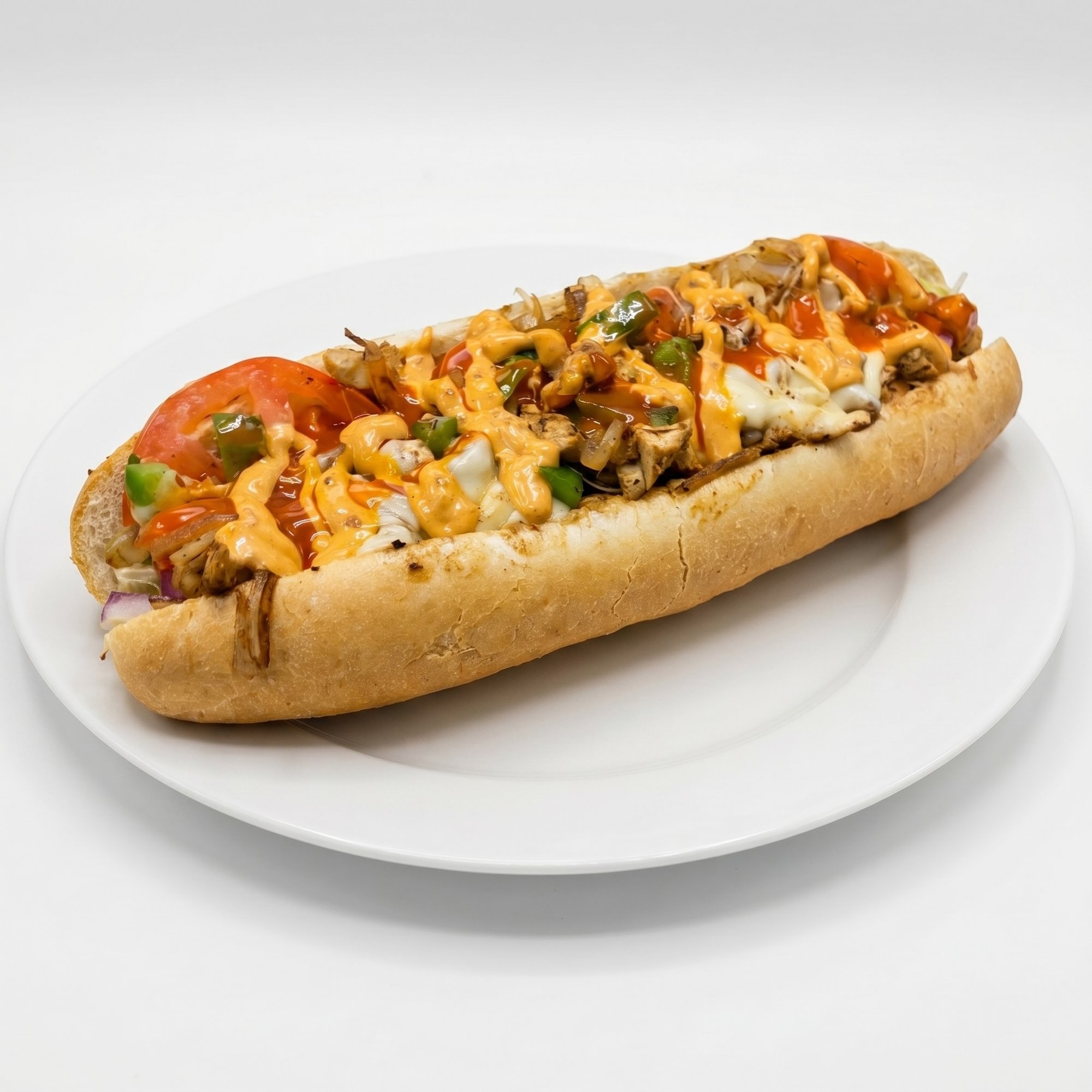 Spicy Chicken Works Sub