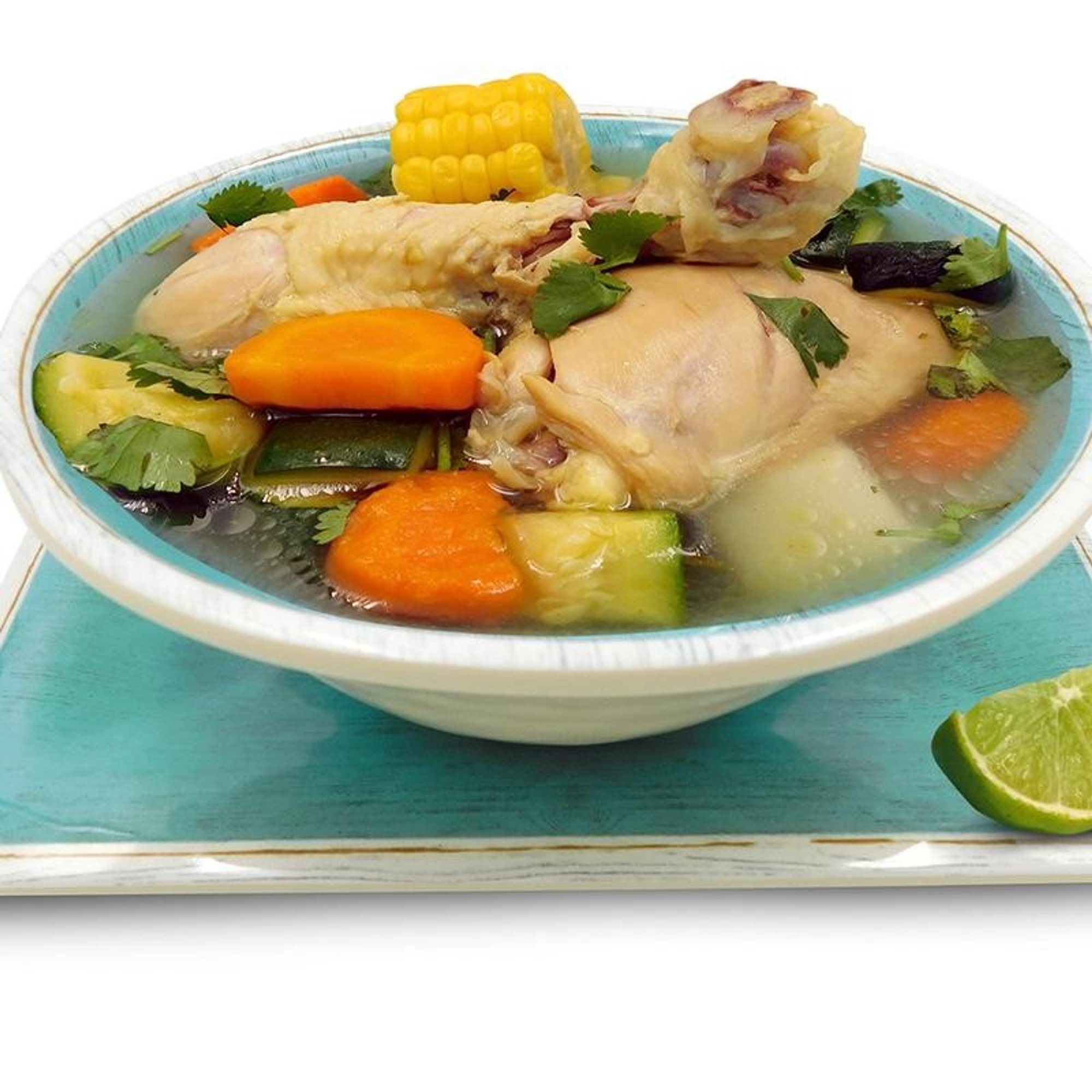 Large Chicken Soup / Caldo de Pollo Grande