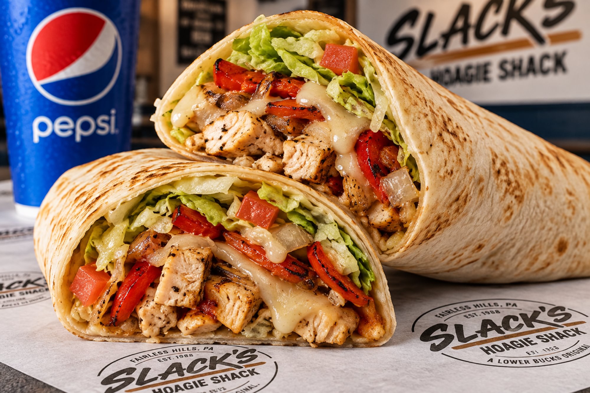 Baja Chicken Wrap