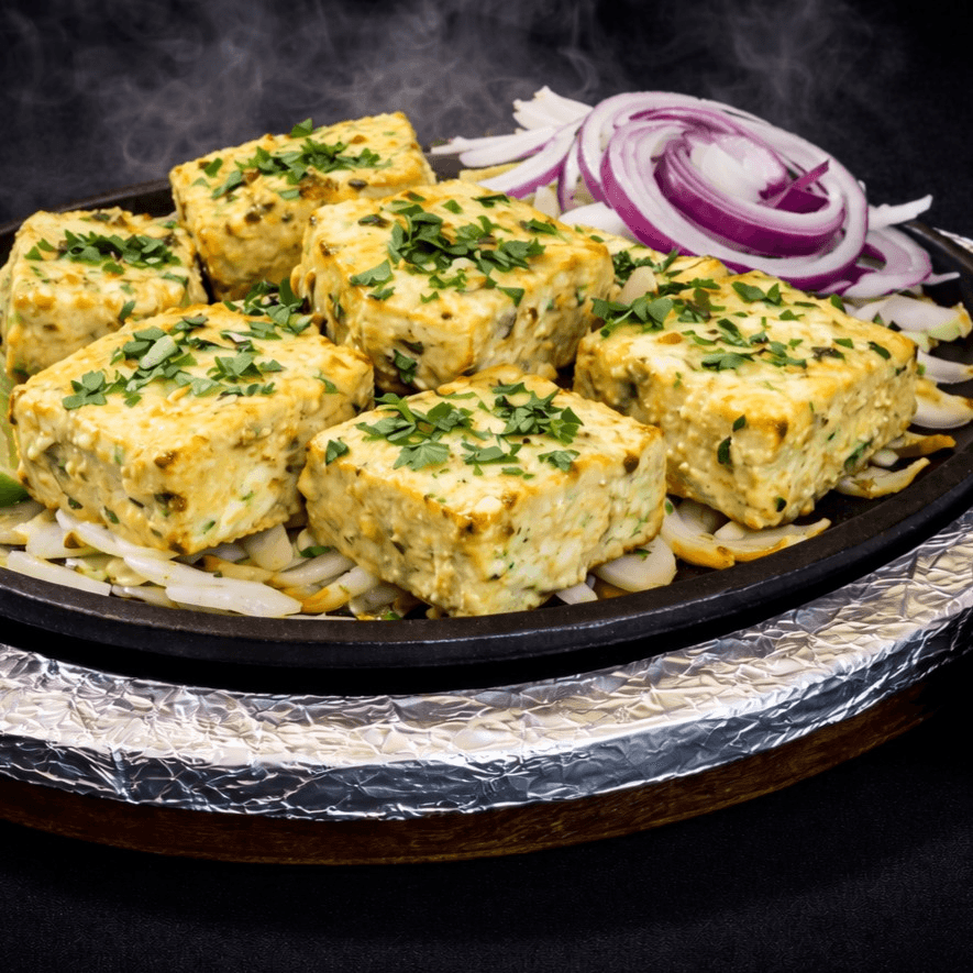 Afghani Paneer Sizzlers