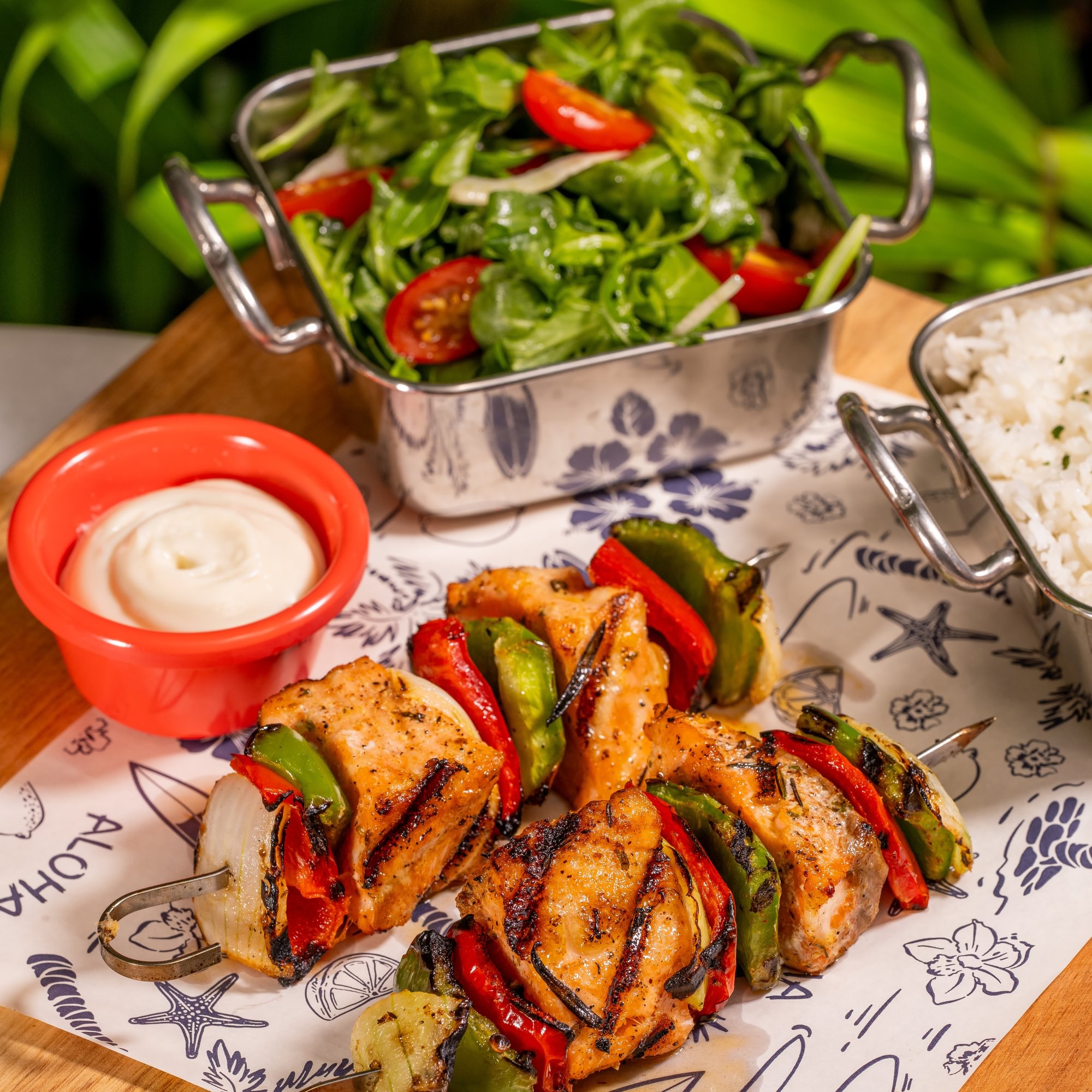 Salmon Kebab Specials
