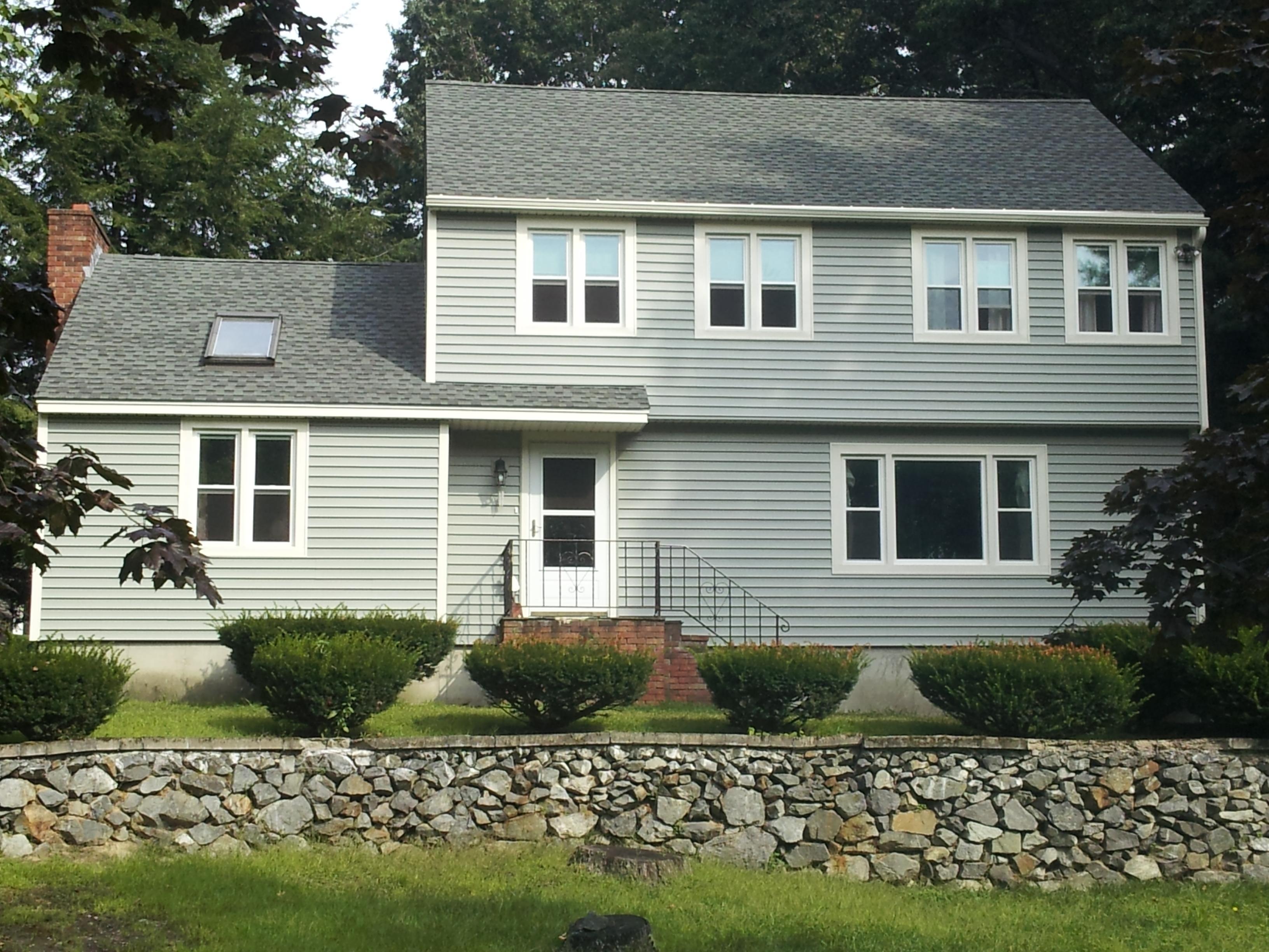 For asphalt singles we used GAF Timberline Lifetime Architectural Shingles, & we used Alside Charter Oak Vinyl Siding and Simonton Double Pained Windows.