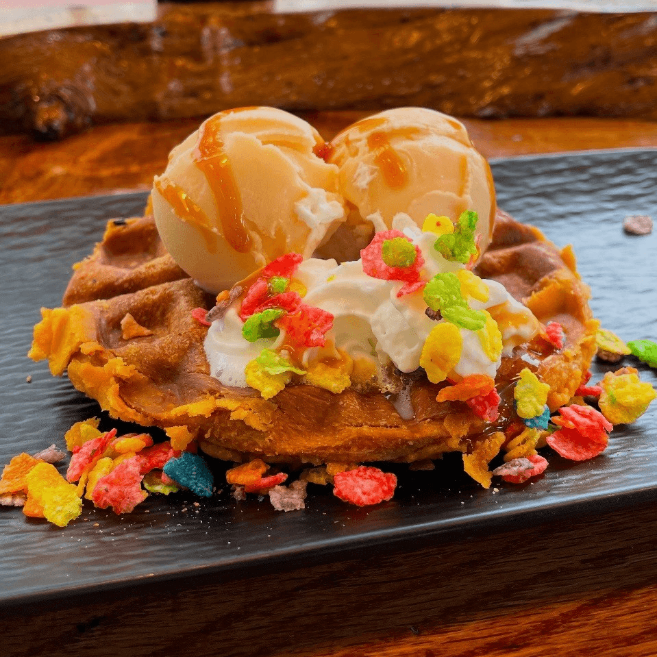 Concha Ice Cream Waffle