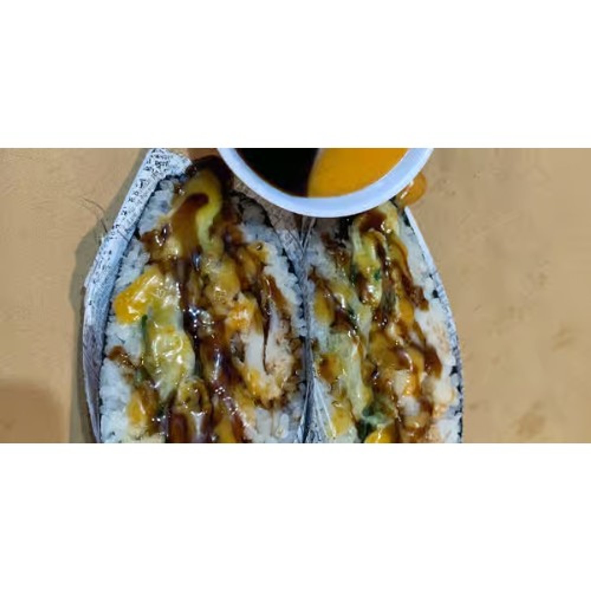 Snow Crab Sushi Burrito