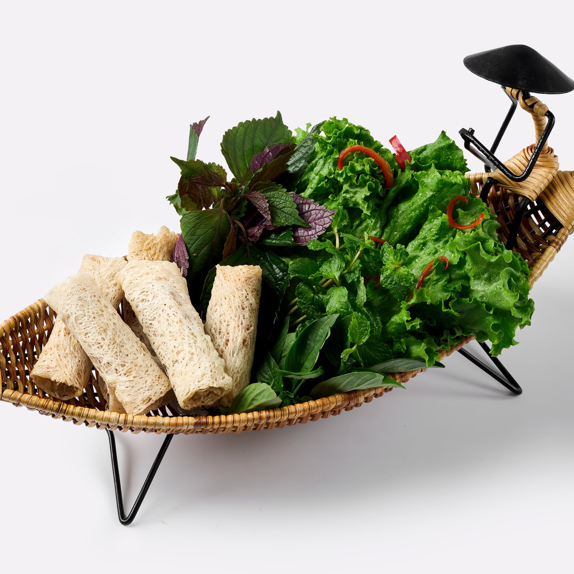 Chả Giò Rế Cua - Crab Net Egg Rolls