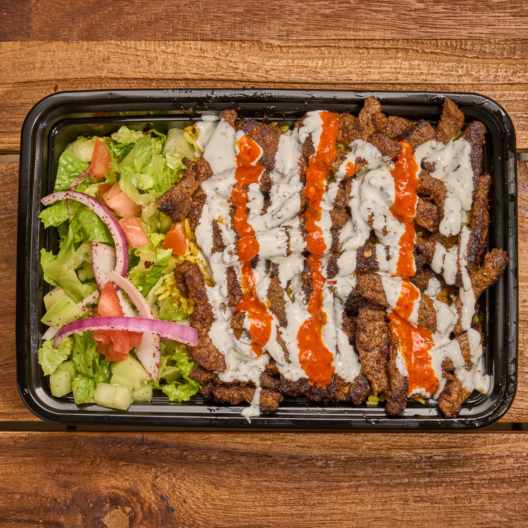 Beef Over Rice