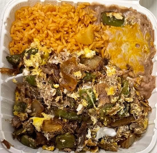 Machaca con Huevo Plate