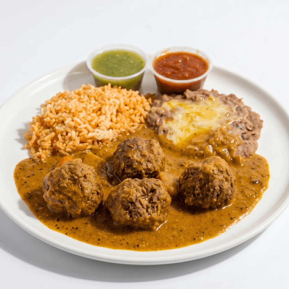 Albóndigas en Chipotle