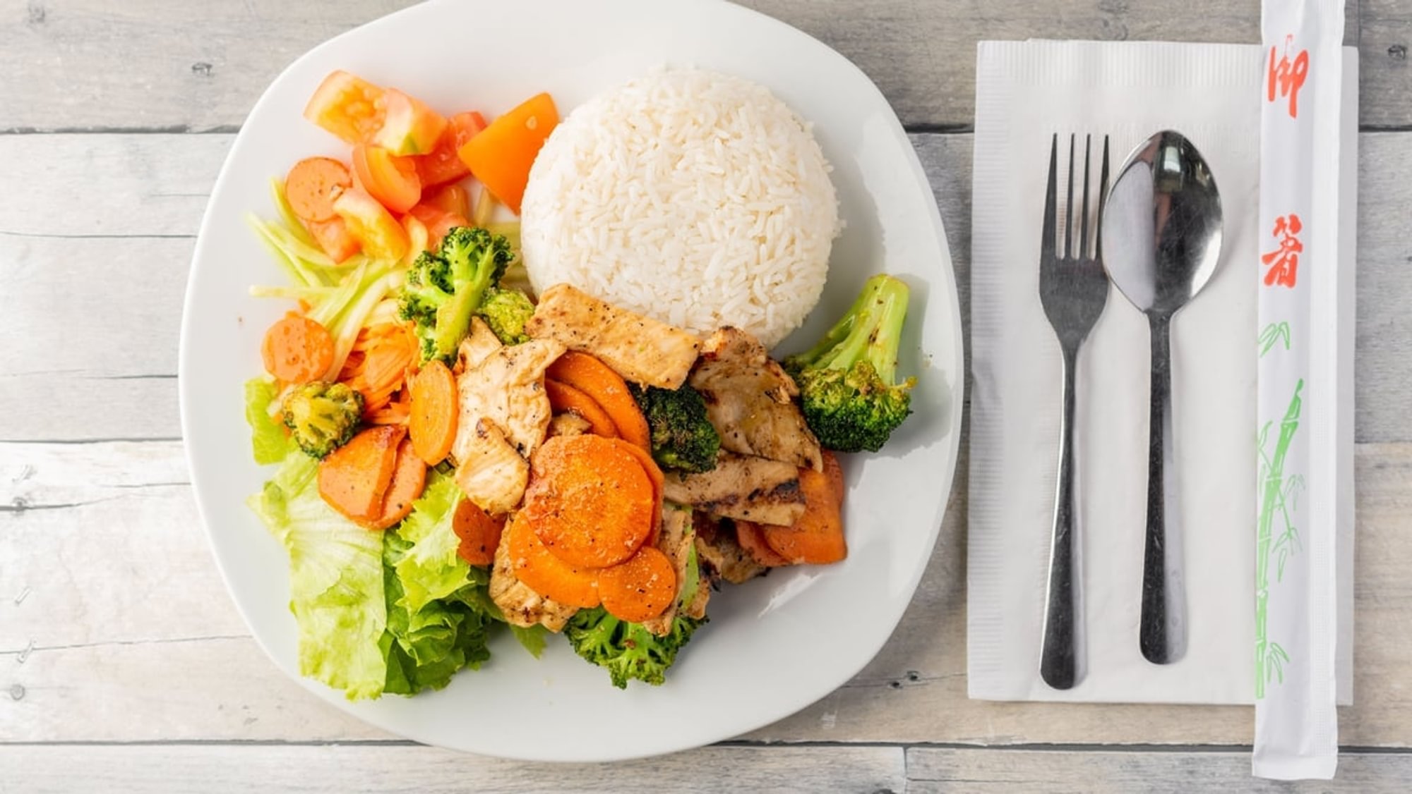 L5. Chicken Stir Fry Plate