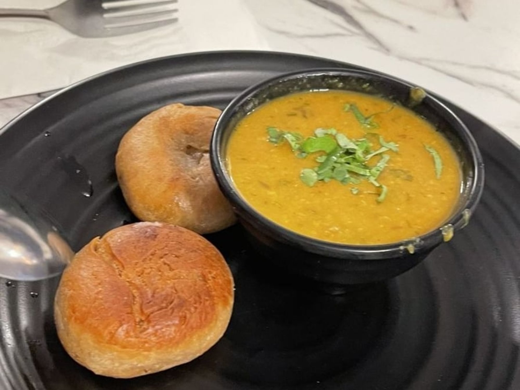 2 Baati & 8 Oz Daal