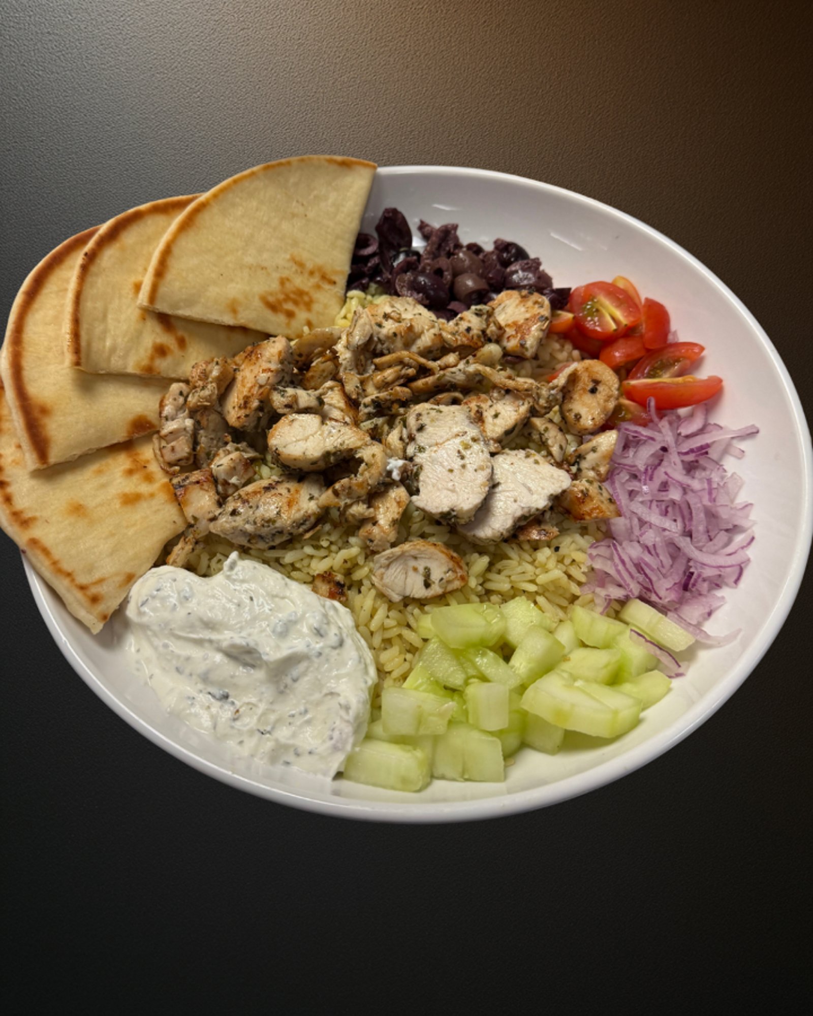 Mediterranean Rice Bowl