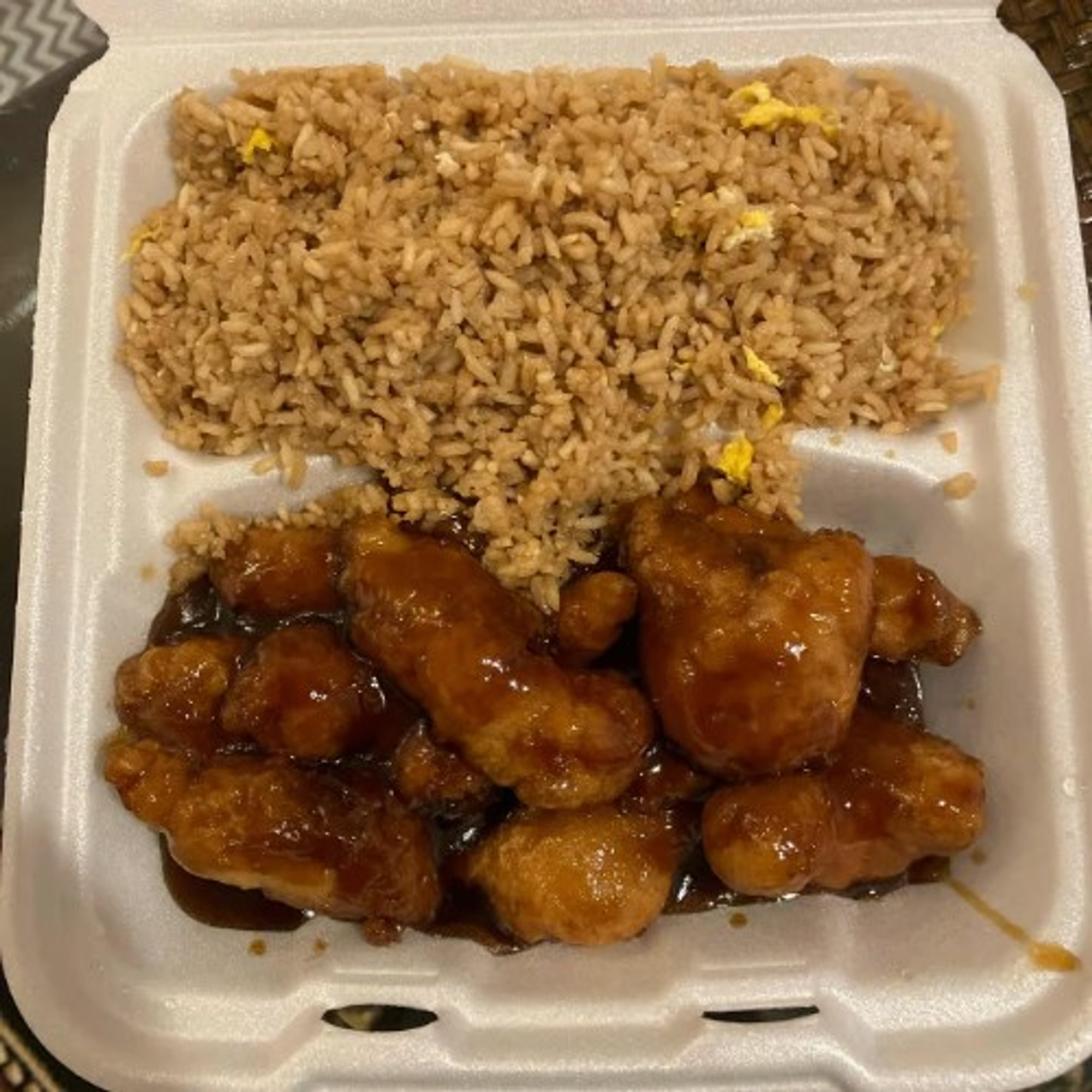 L2. Honey Chicken Combo