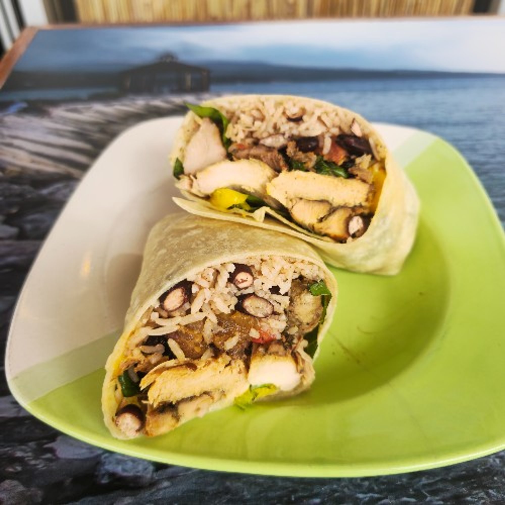 Jerk Chicken Wrap