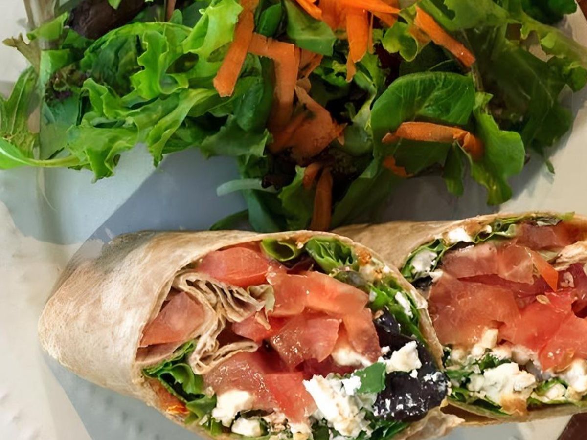 #32. Mediterranean Goat Cheese Wrap