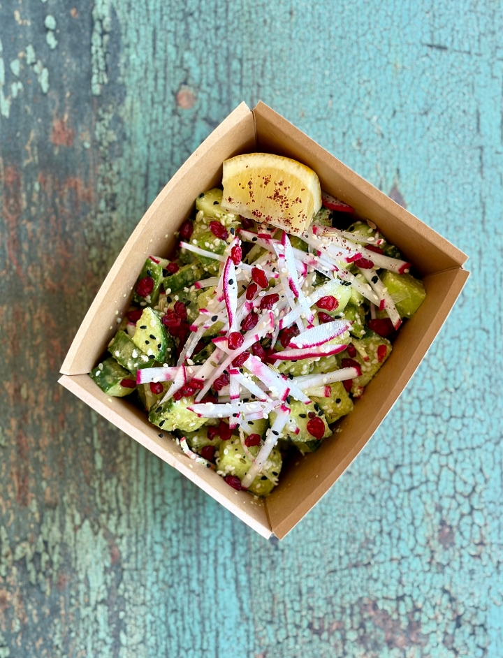 Cucumber & Radish Salad (Vegan)