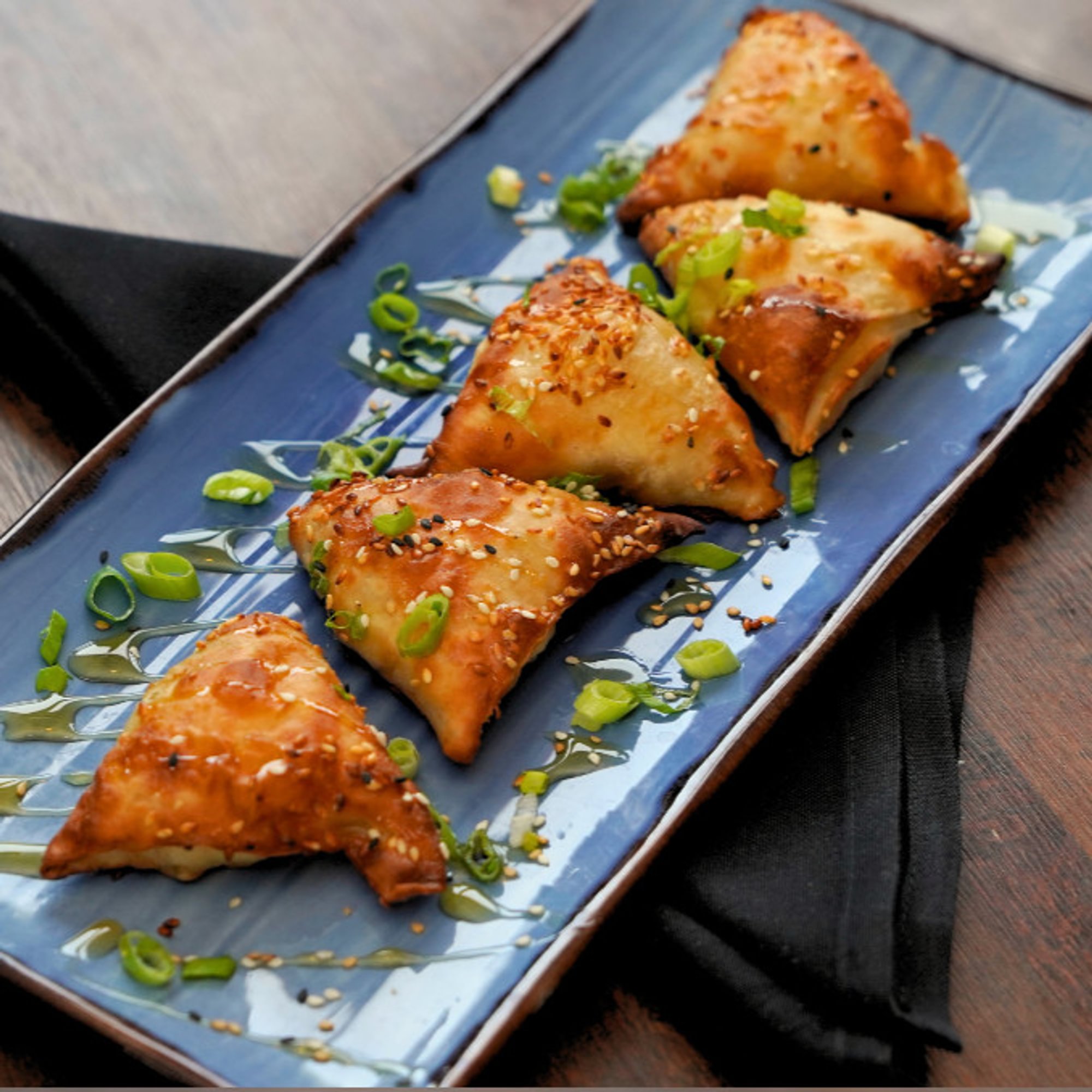 Feta Cheese Triangles Pies - Lunch & Dinner