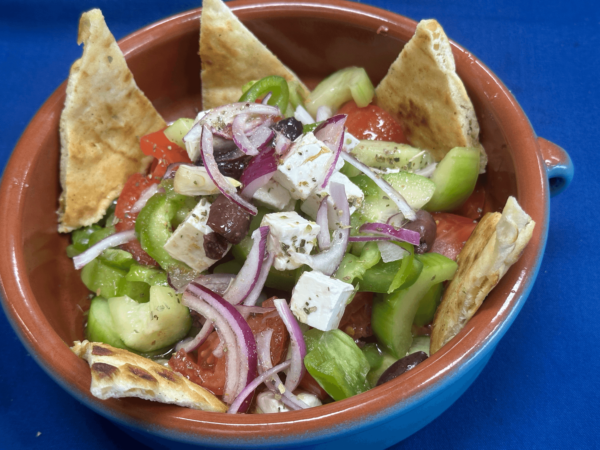 Large Village salad No Lettuce