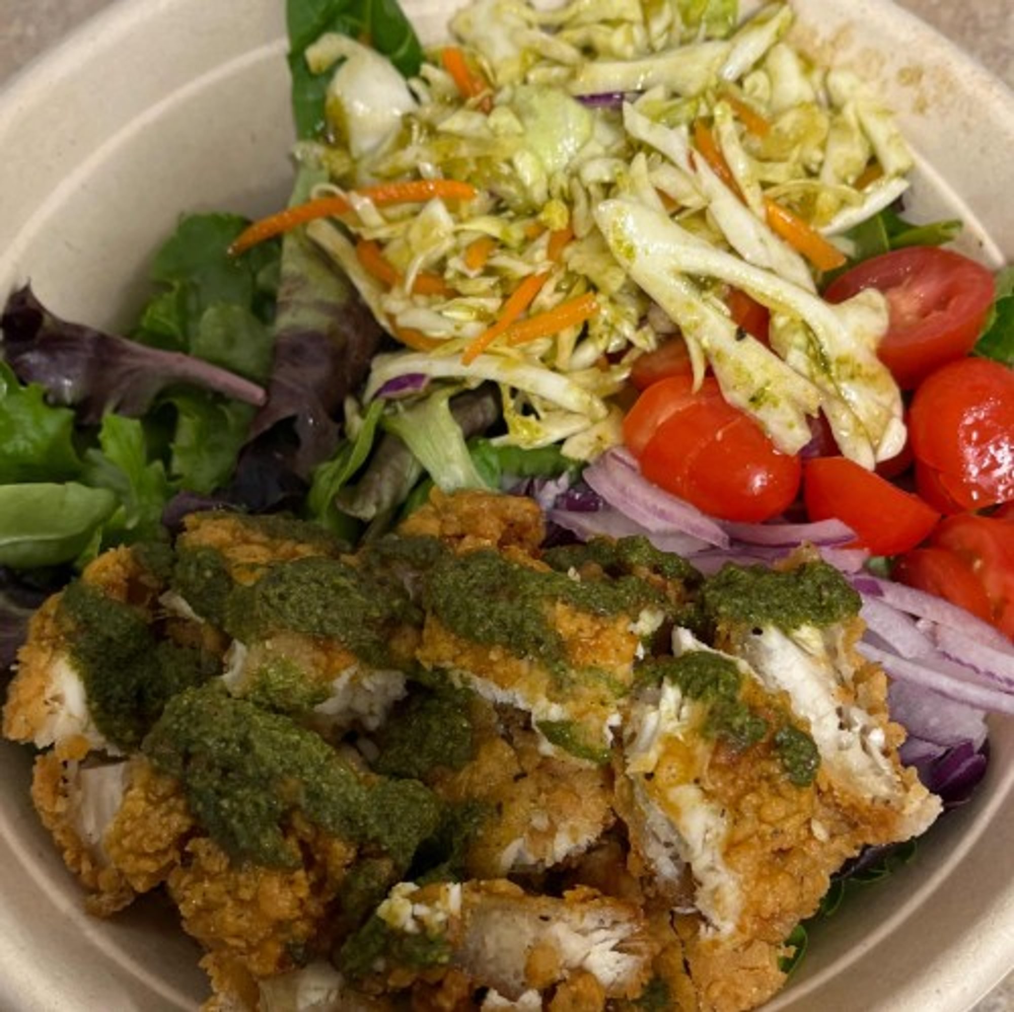 Fried Chicken Salad
