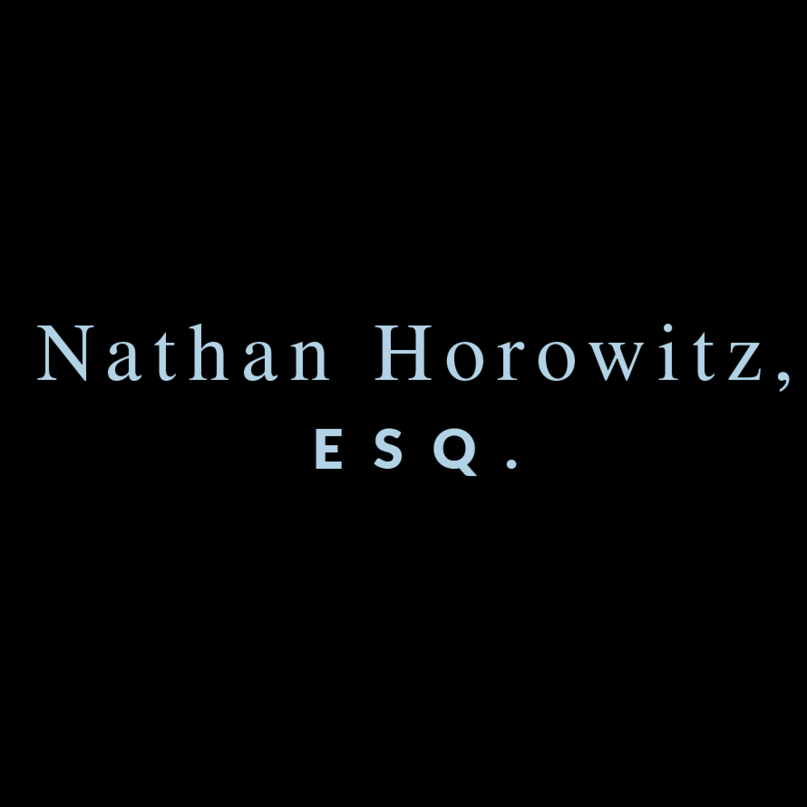 Nathan Horowitz, ESQ.