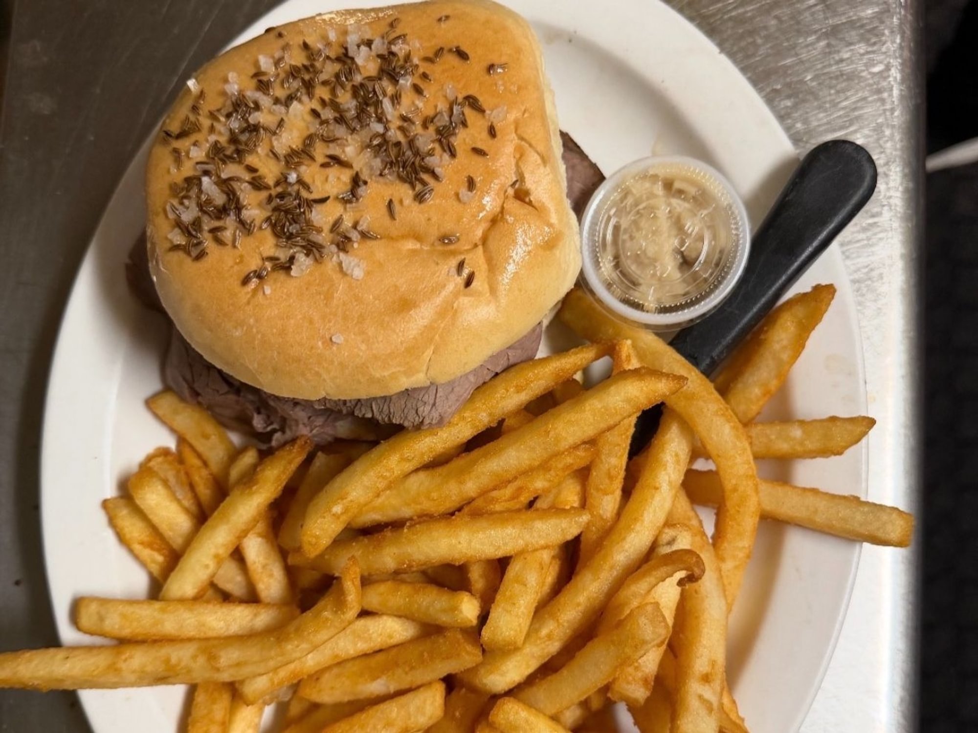 Beef on Weck Roll