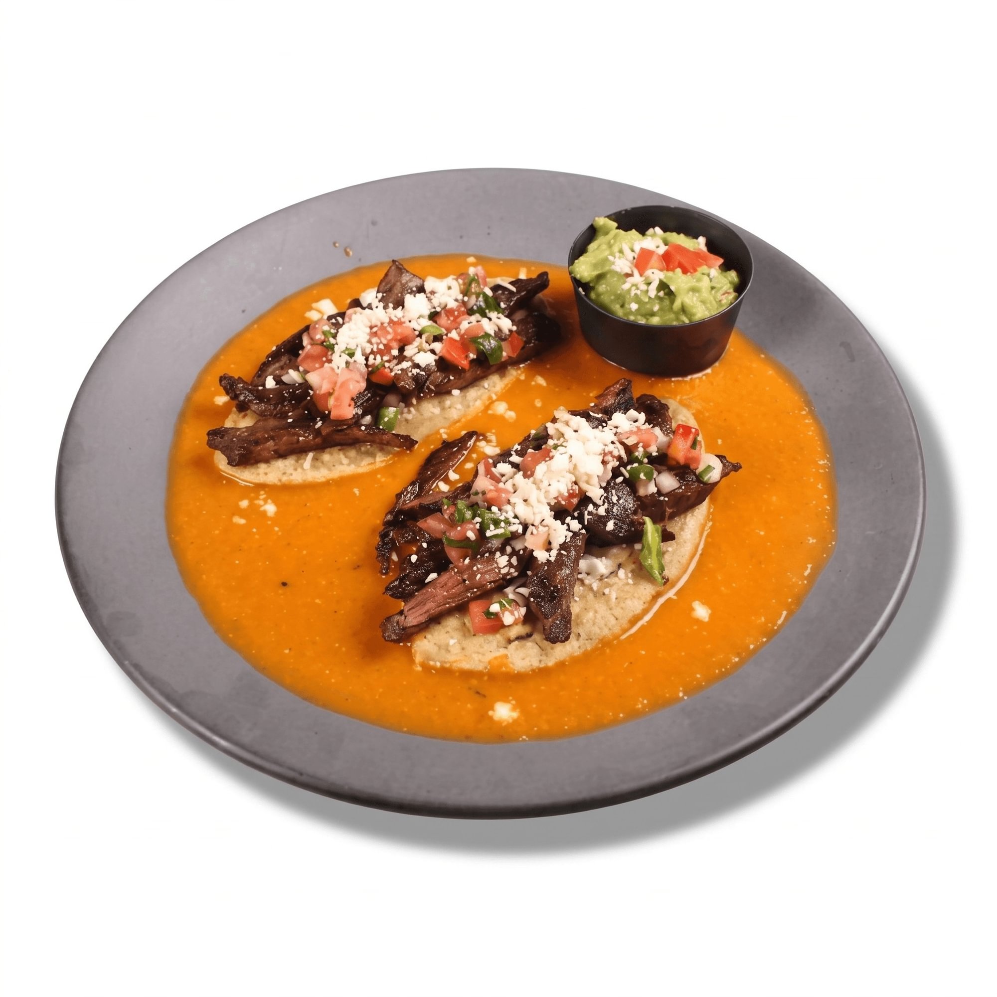 Tlacoyos Adelita with Arrachera