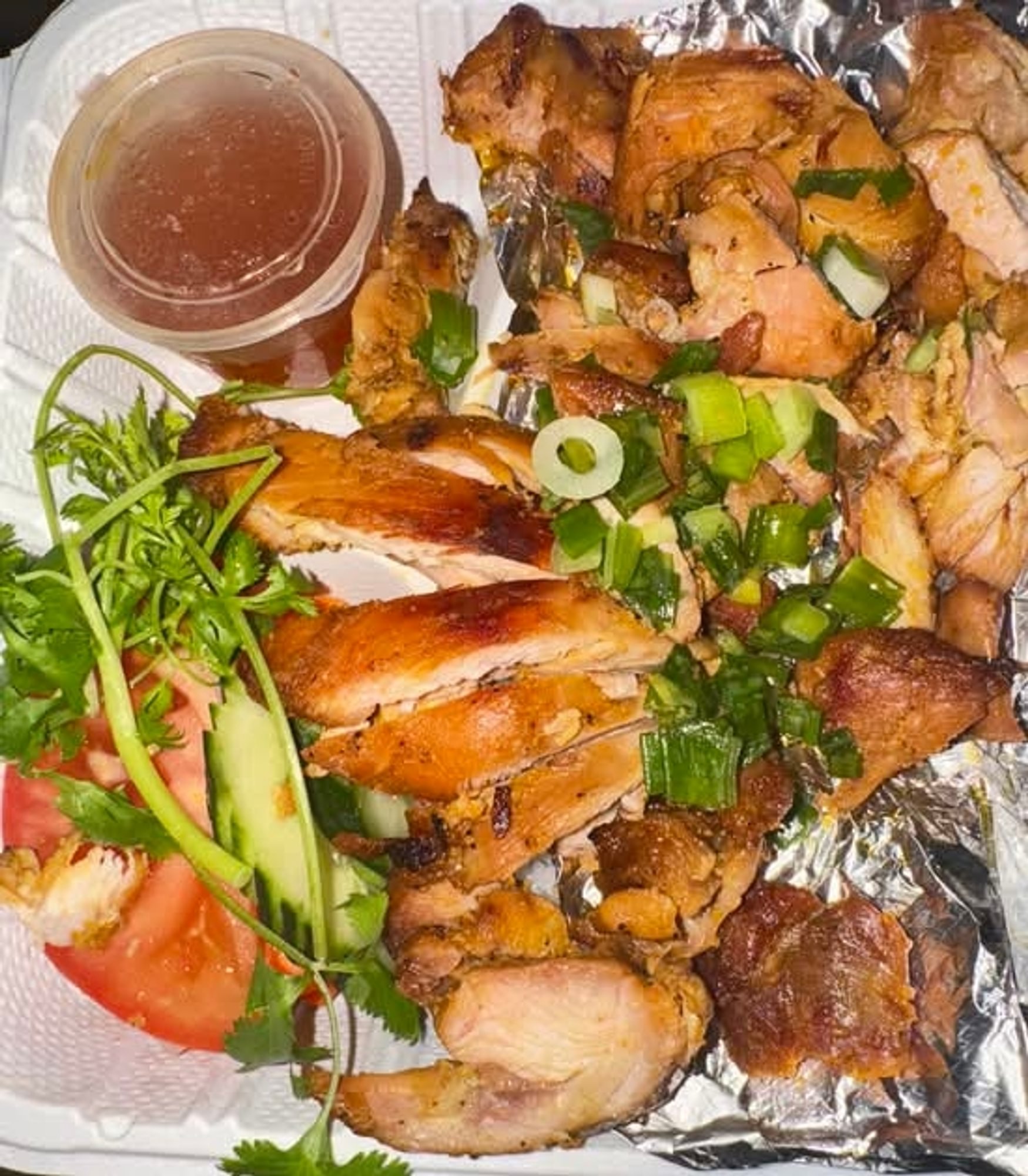C12. Grilled Chicken- Cơm Gà Nướng