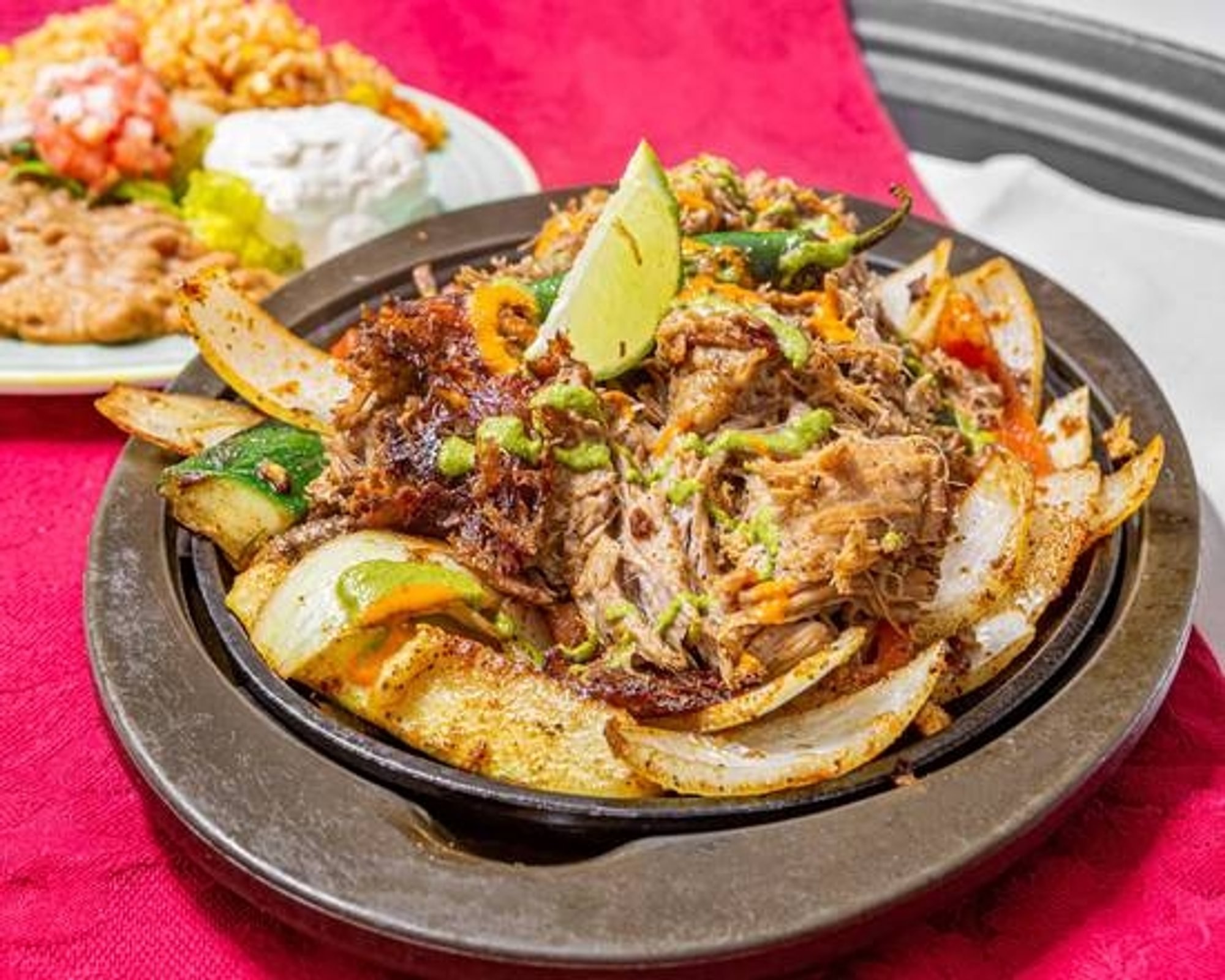Slow Roasted Pulled Pork Fajitas