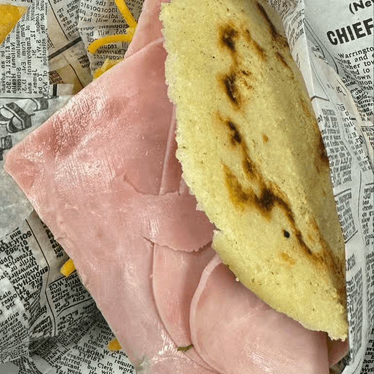 Ham and Cheese Arepa