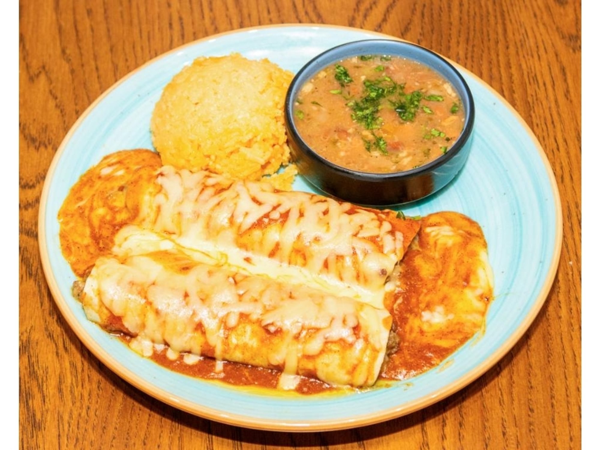 Seasoned Ground Beef Enchiladas