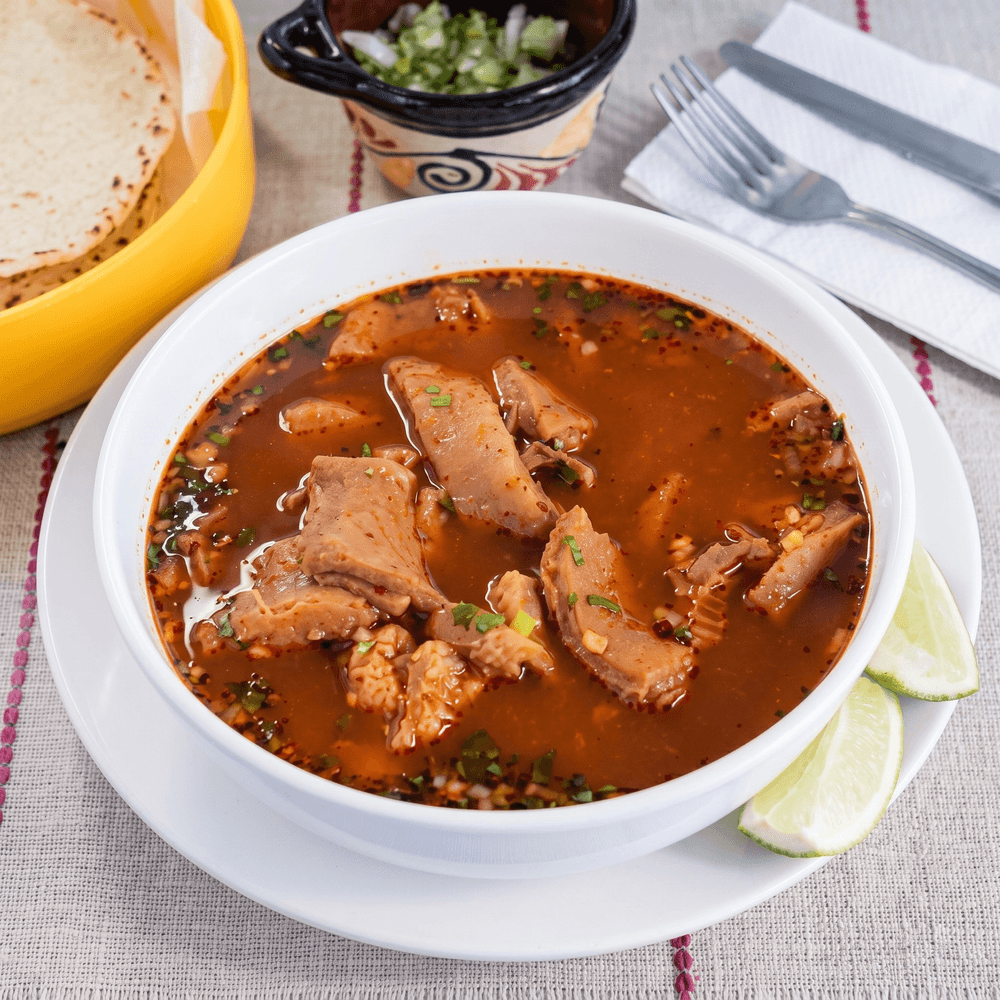 Pansitas de Res Sopa