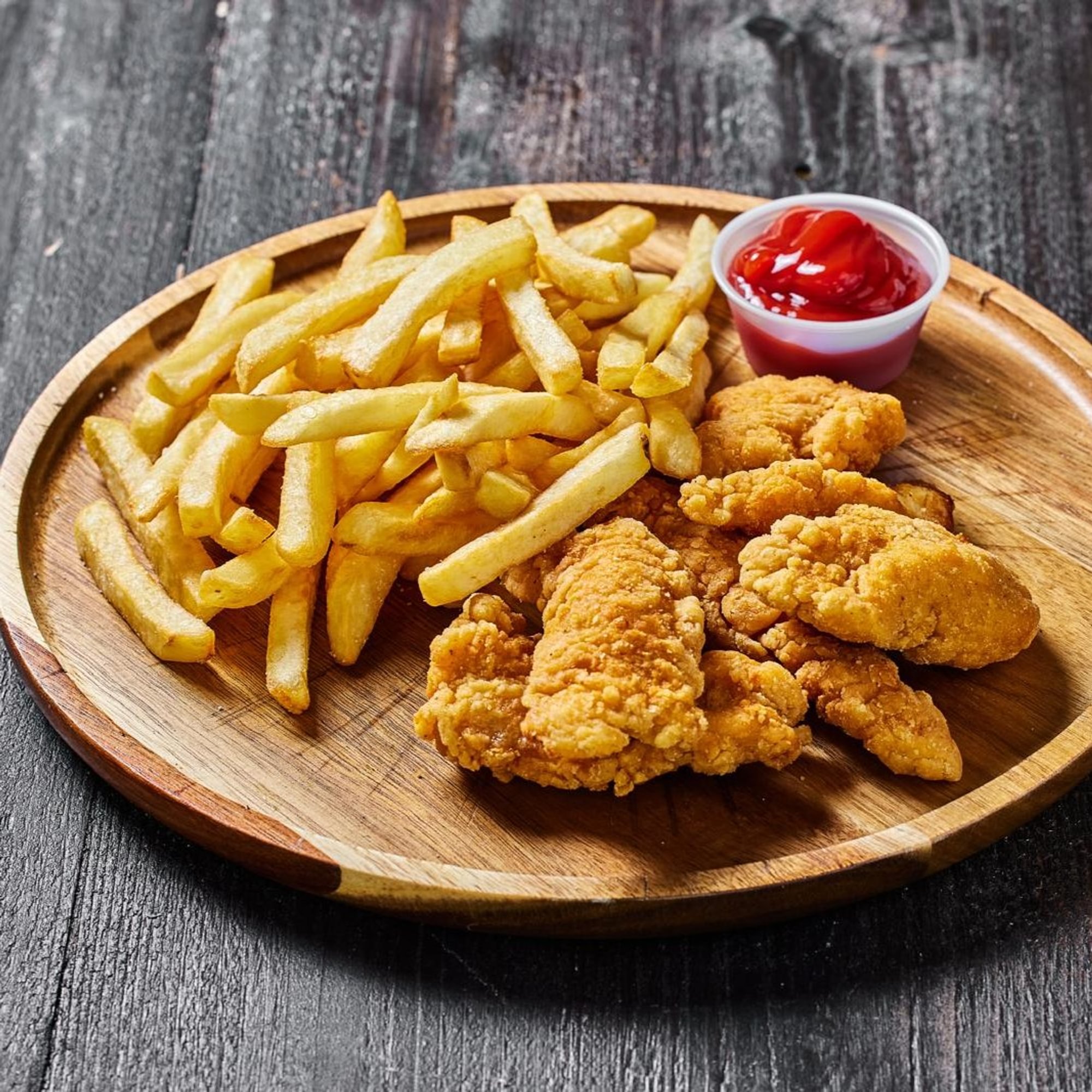 Chicken Tenders with French Fries