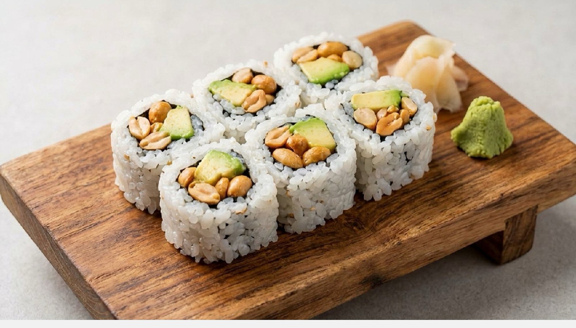Peanut Avocado Roll