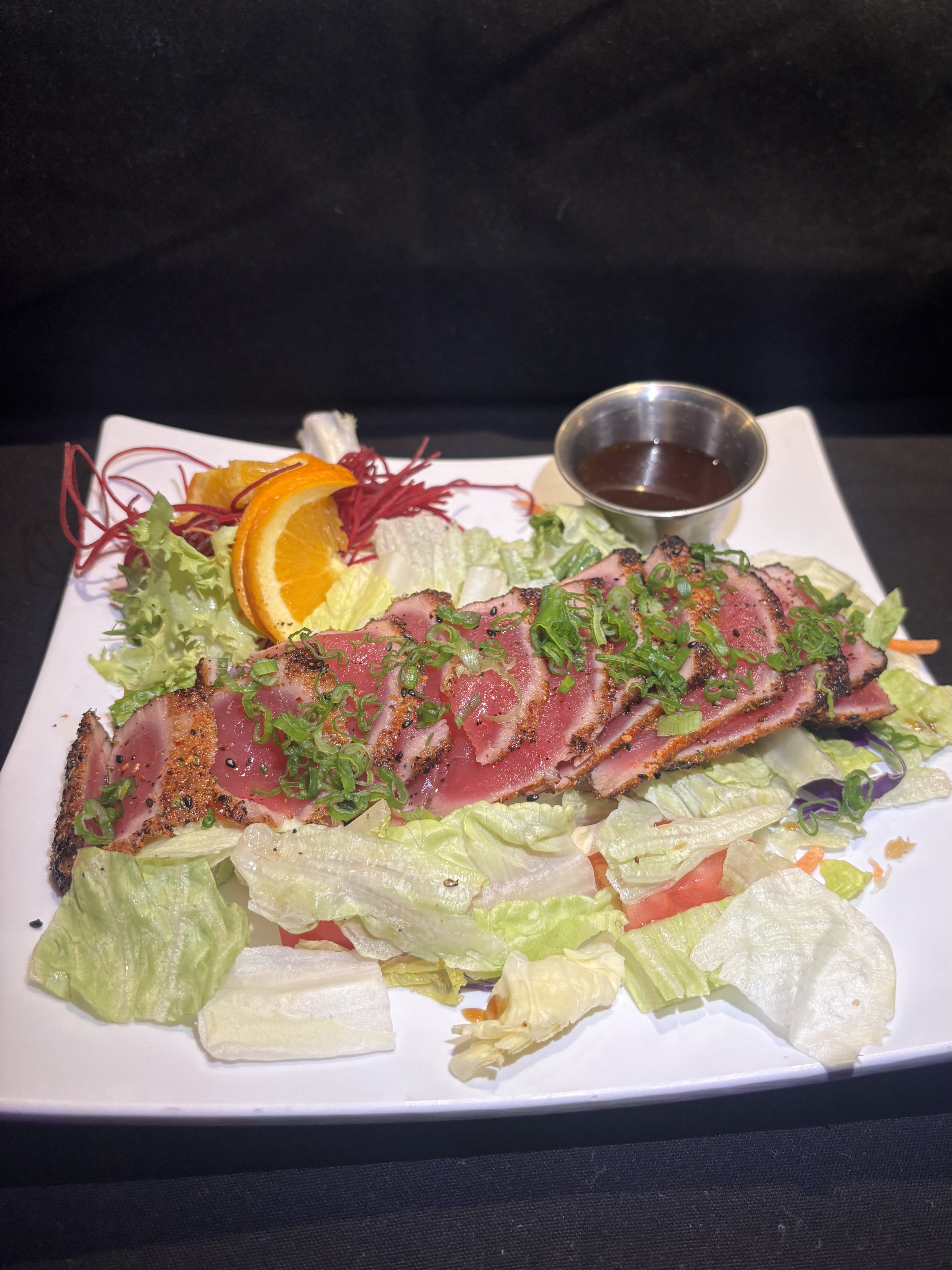 Ahi Tuna Tataki Salad