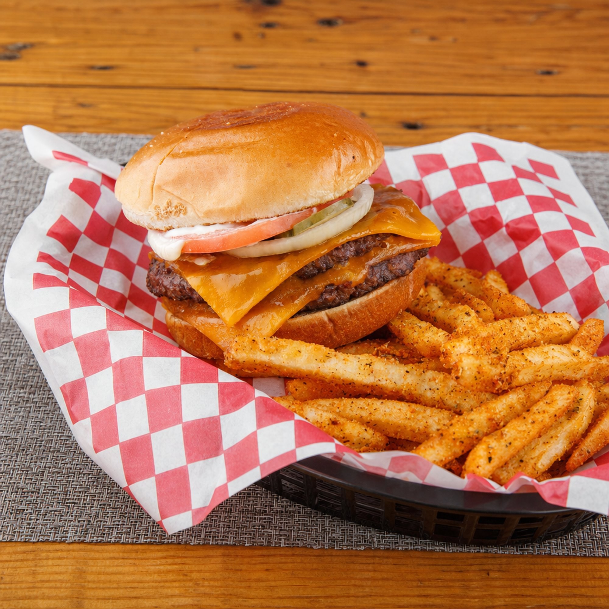KY Double Quarter Pound Bison Burger