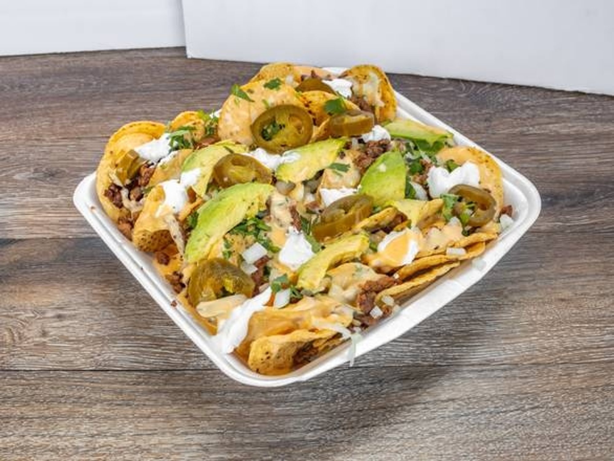 Small Carne Asada Nachos