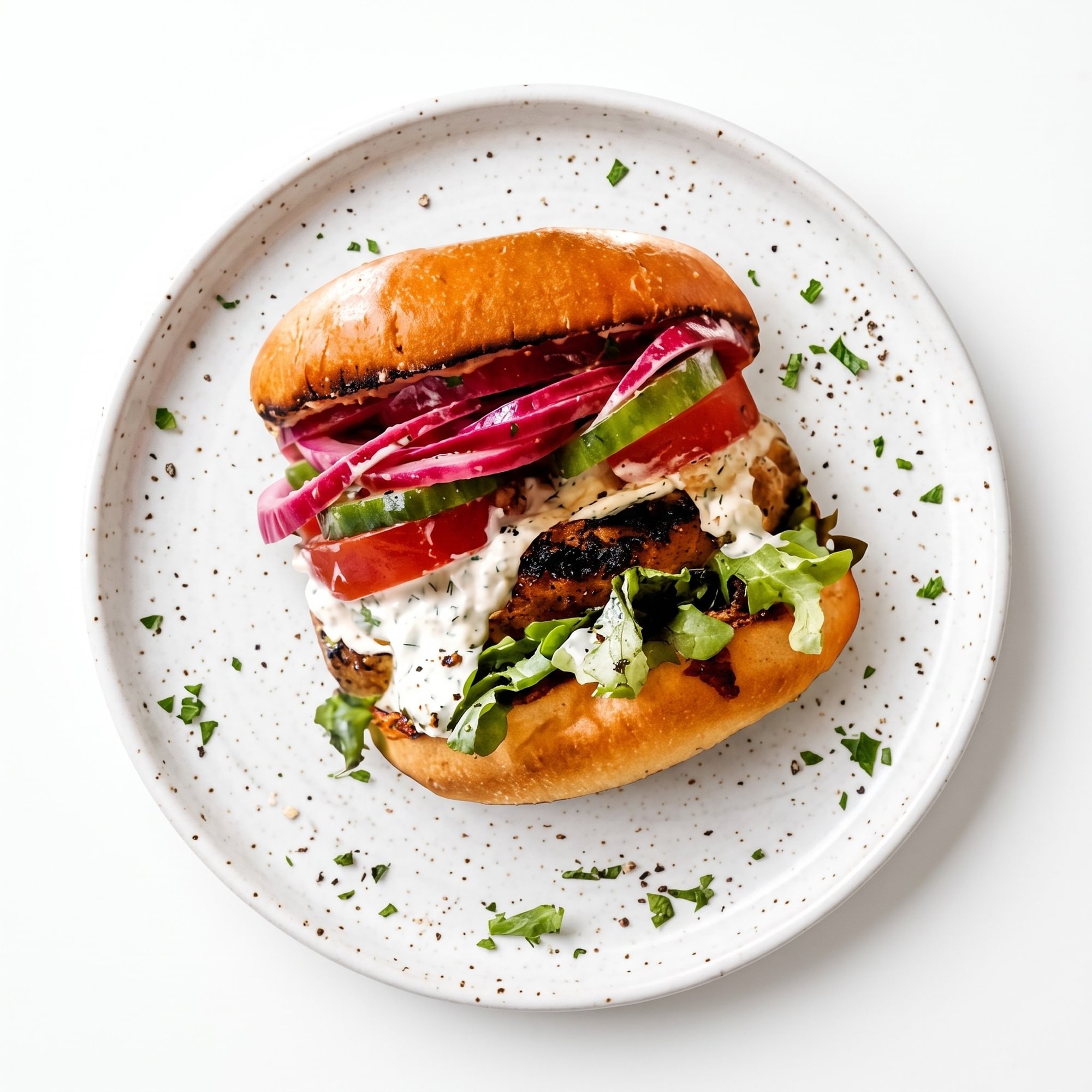 Big Stack Lamb Burger