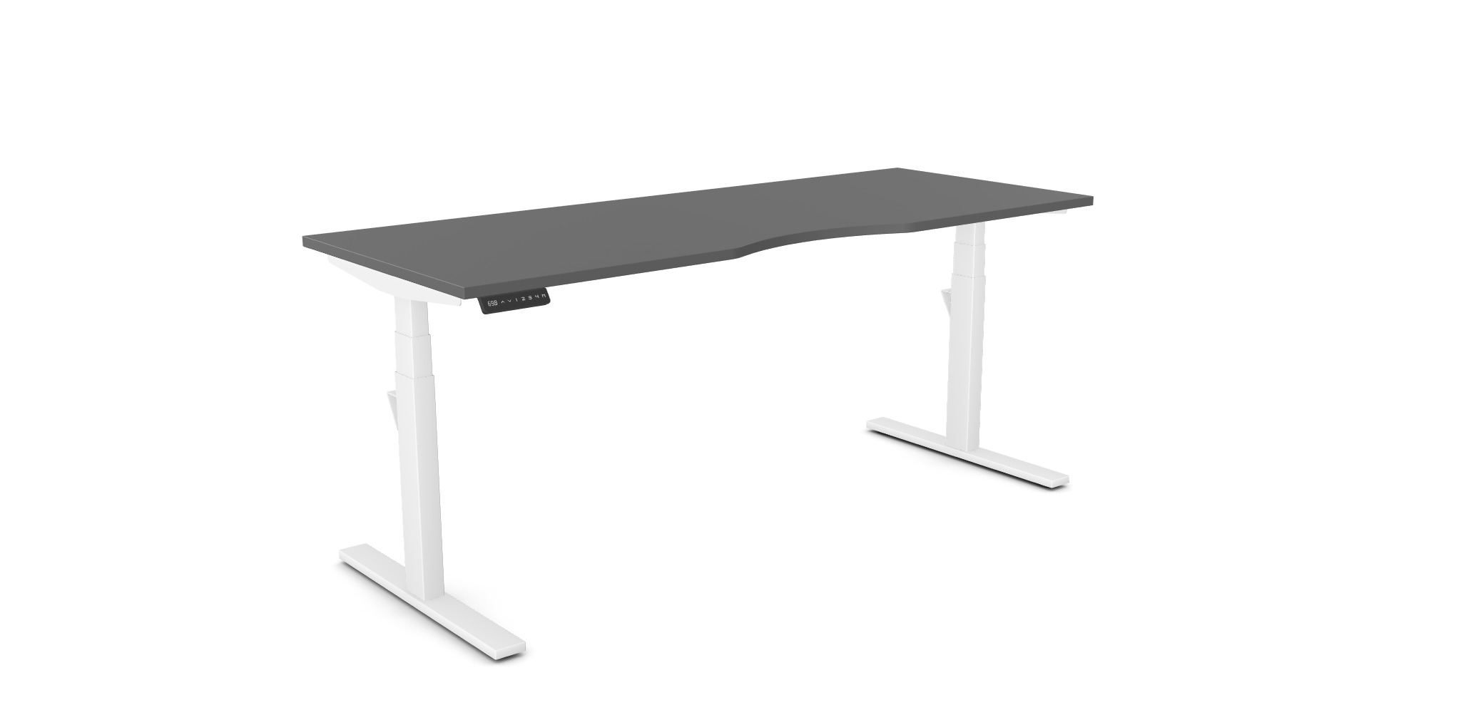 Leap 1200 - 1800 mm Sit-Stand Desk | with Memory Control Unit Pad | Bespoke Customizable Options