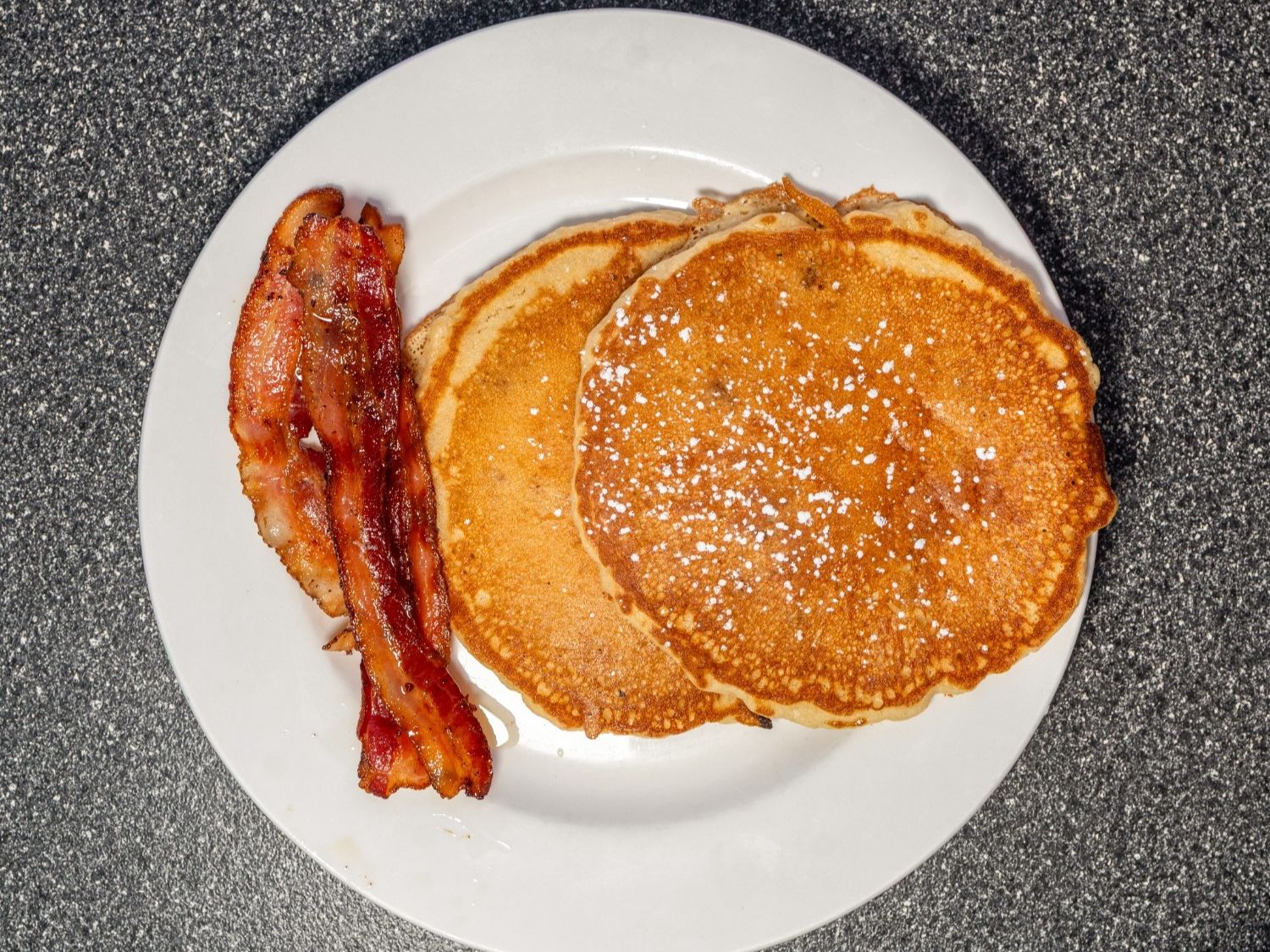 One Pancake And One Meat