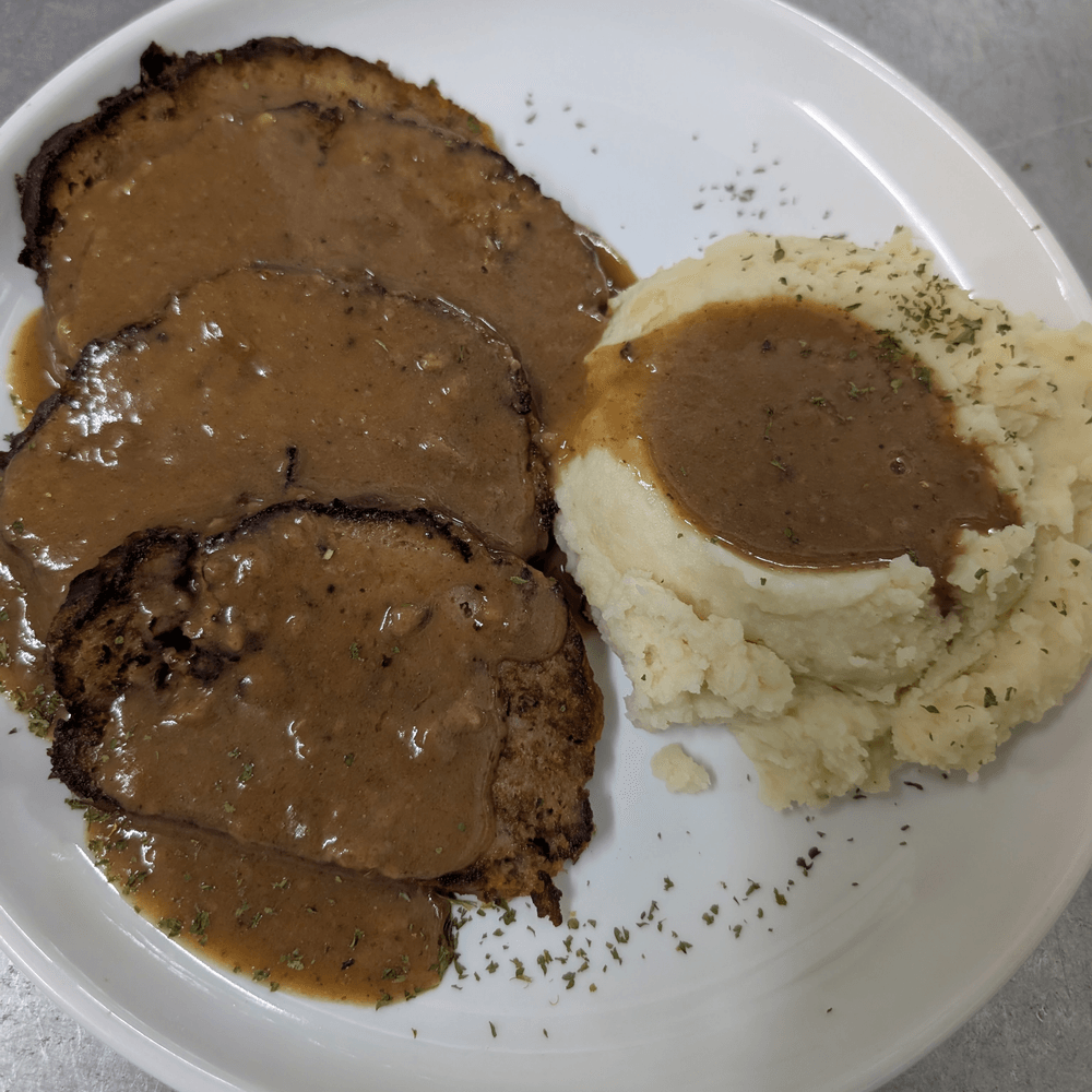 Baked Meatloaf Dinner