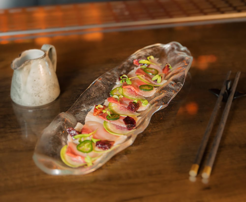 Hamachi Crudo