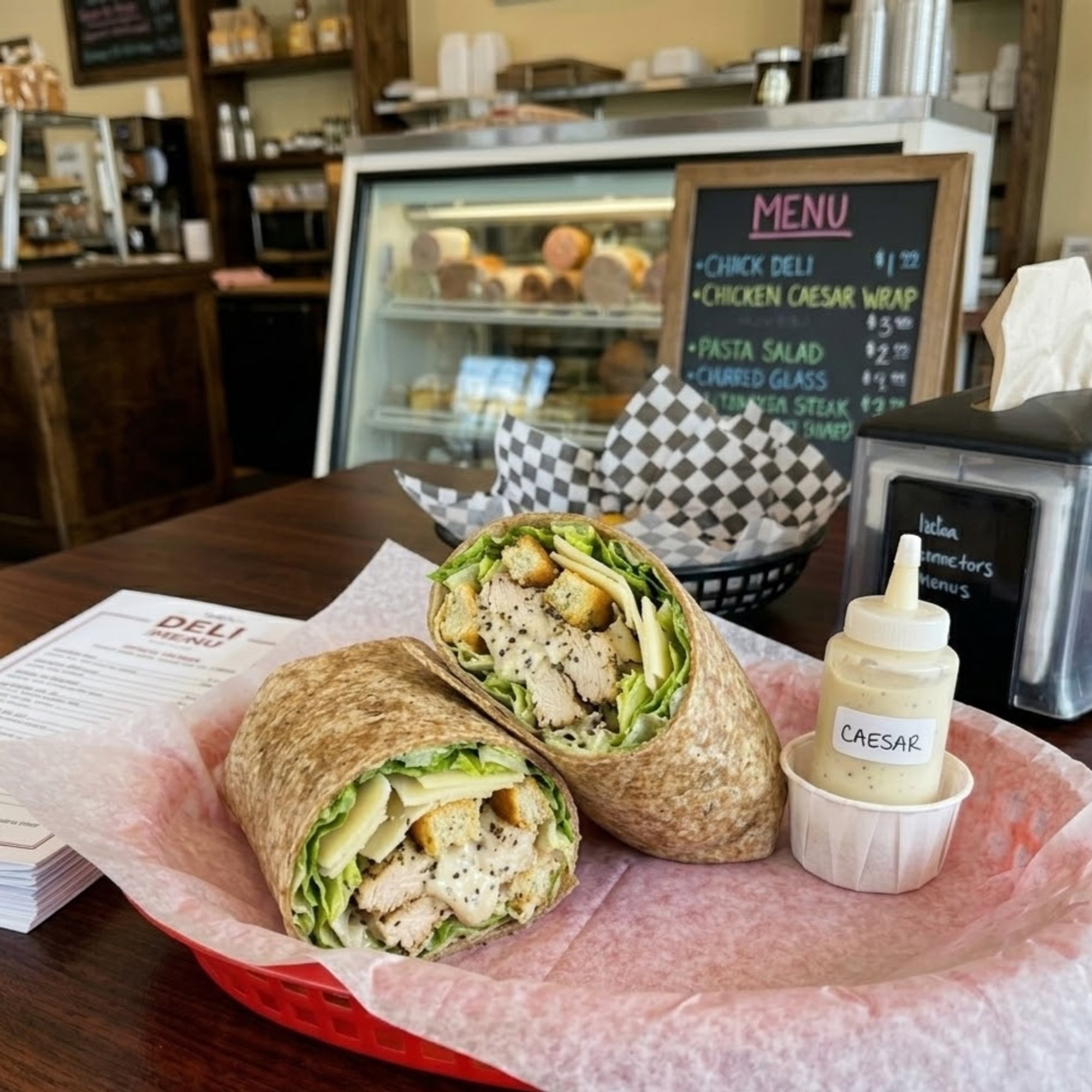 Grilled Chicken Ceasar Wrap