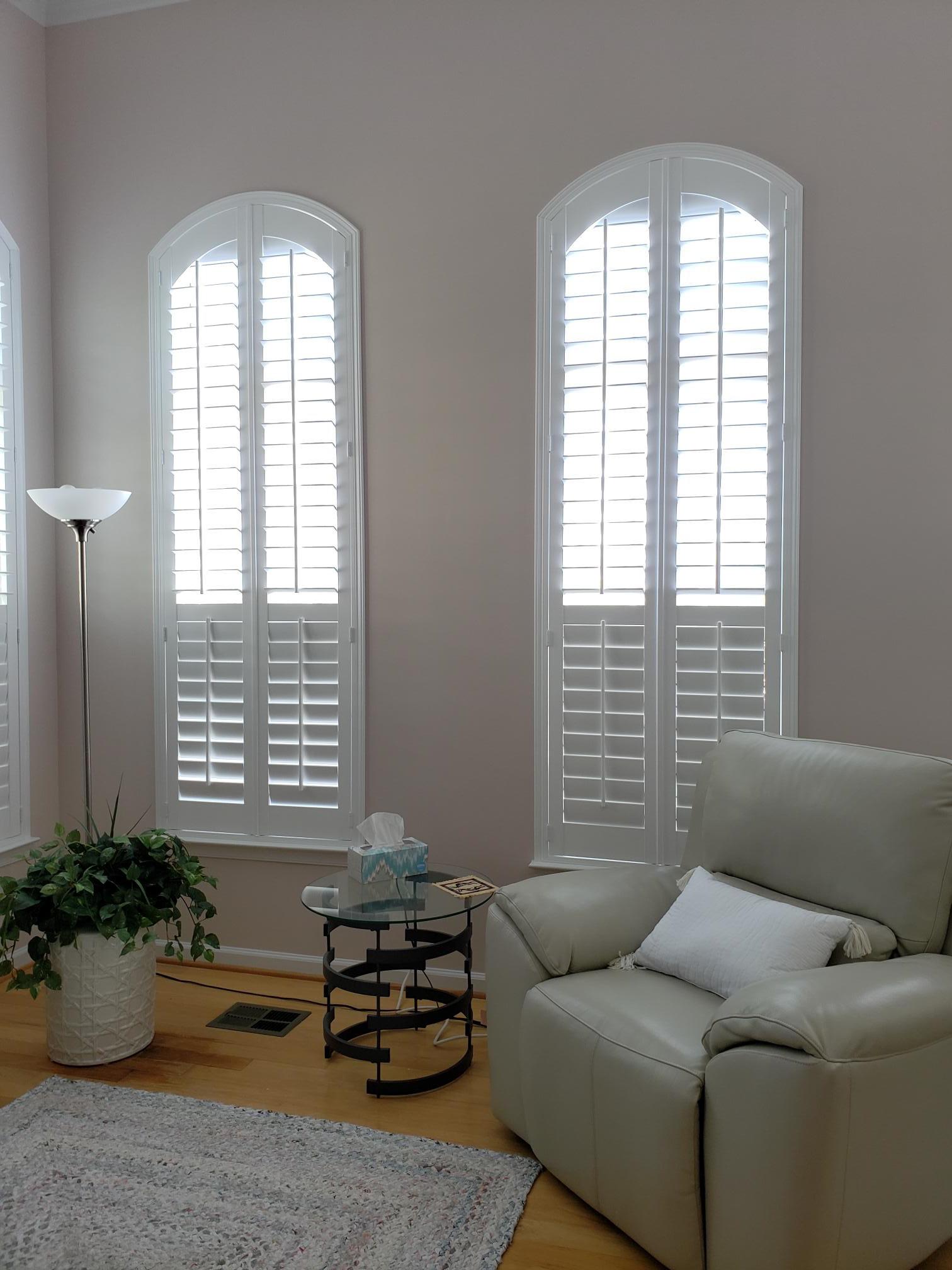 Beautiful Arched Shutters in Cameron Station!