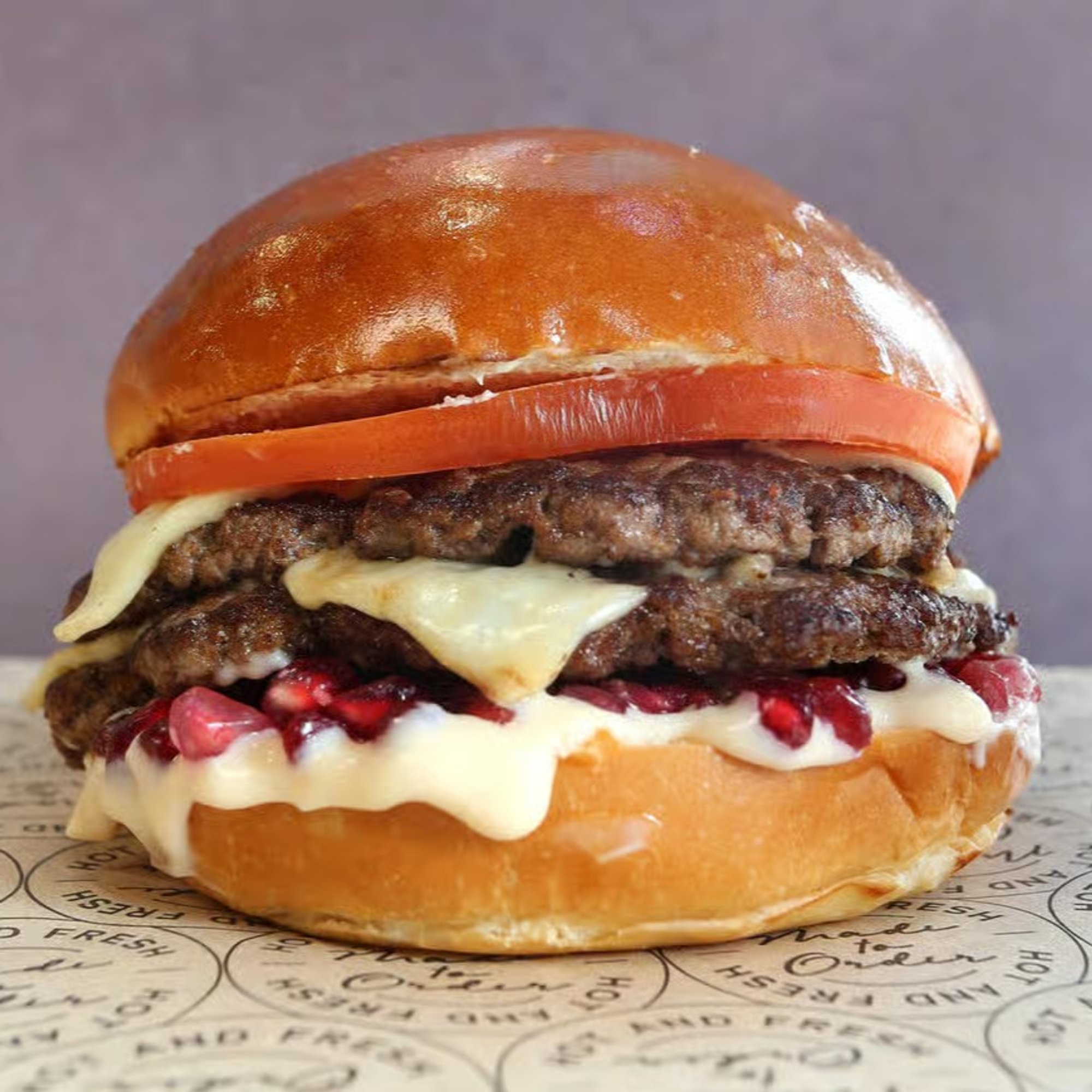 8 - Pomegranate Smash Burger